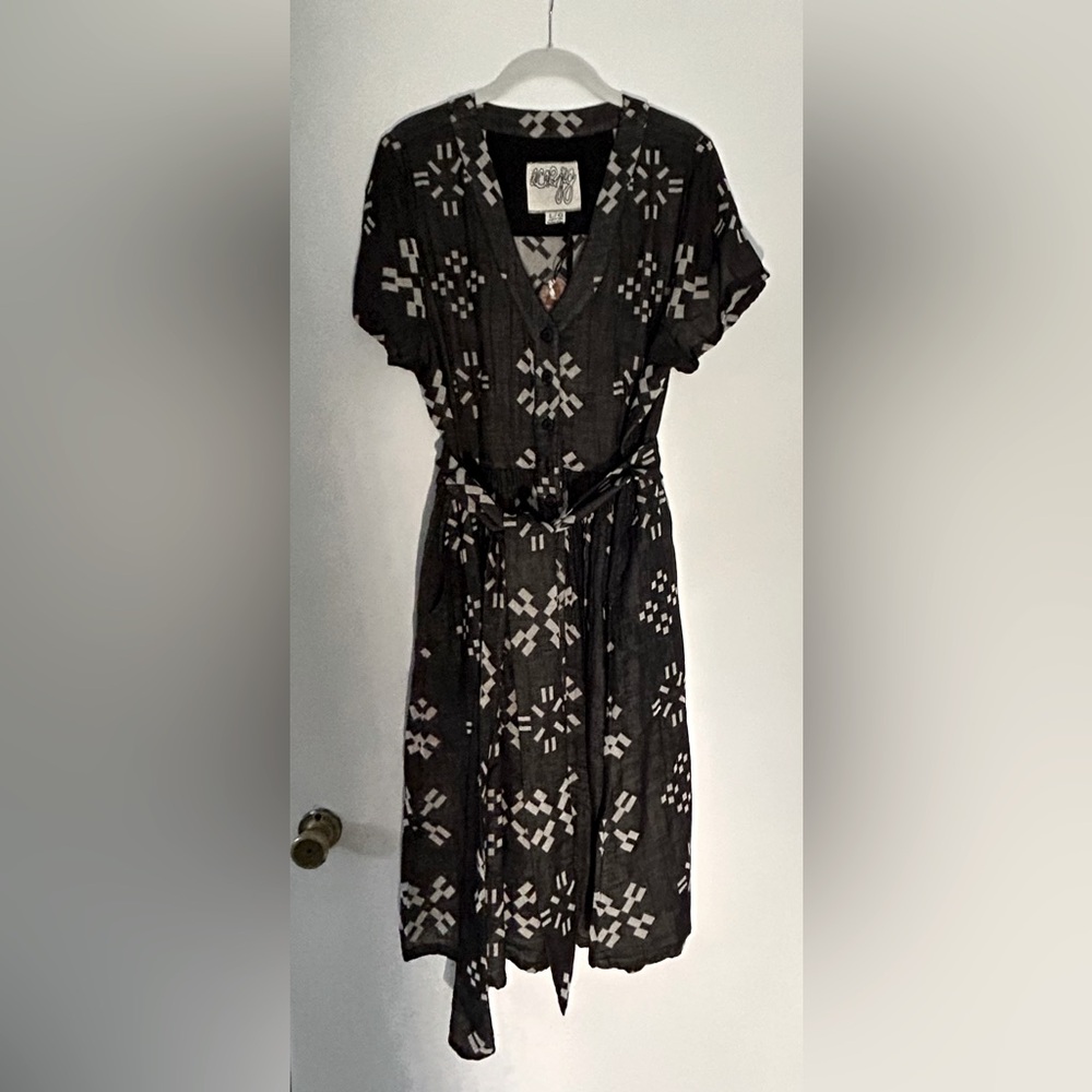 Ace & Jig Miranda Dress Cartwheel L NWT